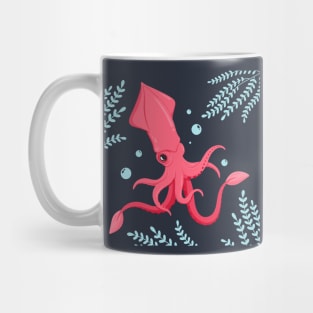 Squid Hand Drawn Mug